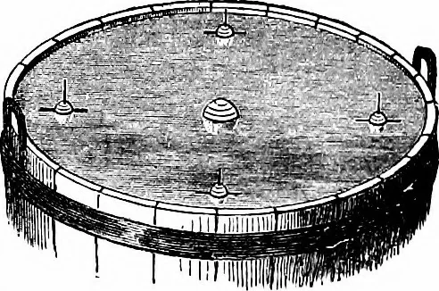 An illustration from The heavens above: a popular handbook of astronomy, 1882, leaf 47