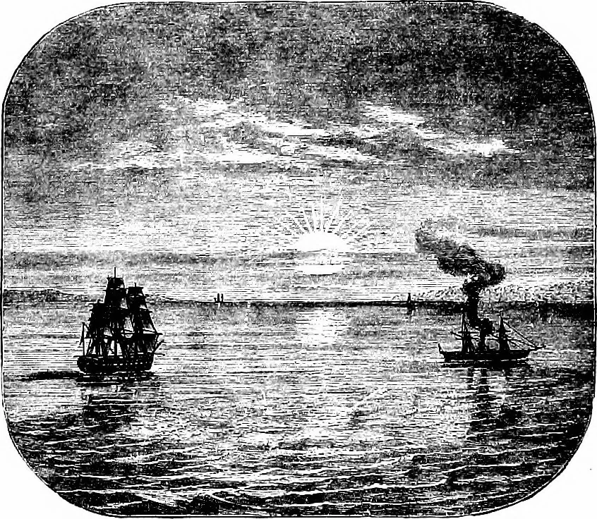 An illustration from The heavens above: a popular handbook of astronomy, 1882, leaf 55