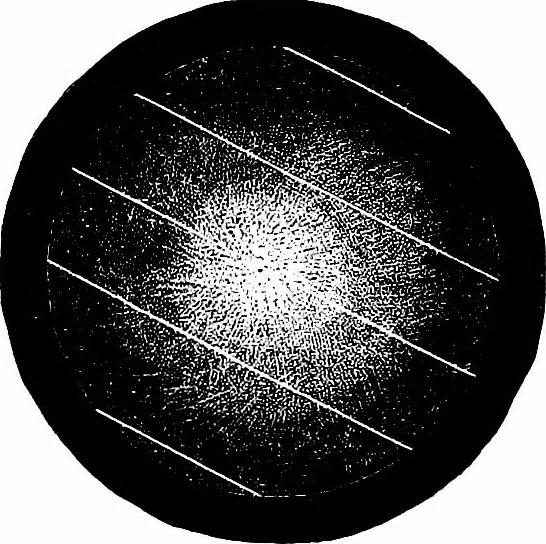 An illustration from The heavens above: a popular handbook of astronomy, 1882, leaf 77