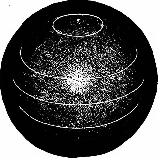 An illustration from The heavens above: a popular handbook of astronomy, 1882, leaf 78