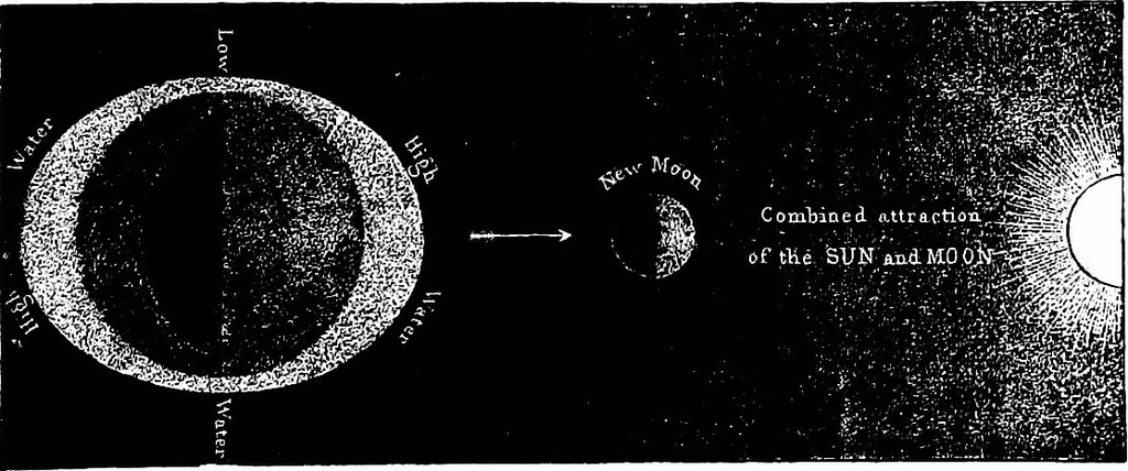 An illustration from The heavens above: a popular handbook of astronomy, 1882, leaf 90