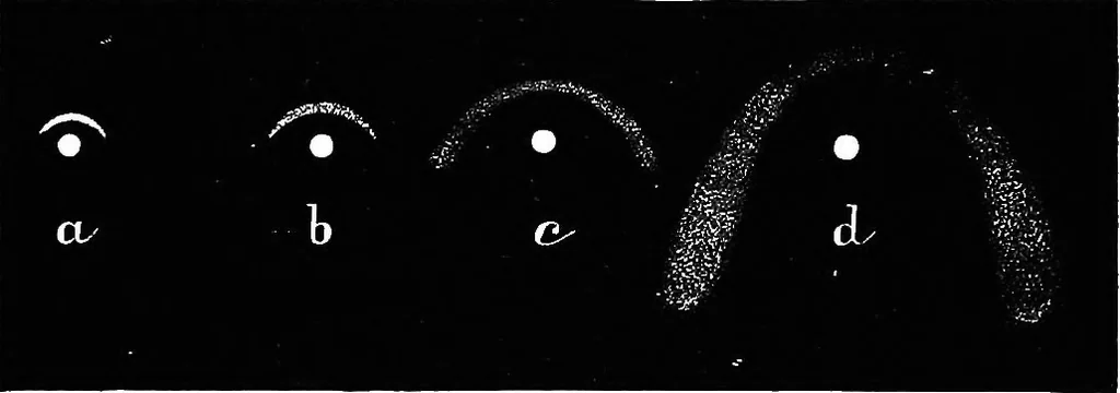 An illustration from Astronomy for students and general readers, 1880, leaf 412