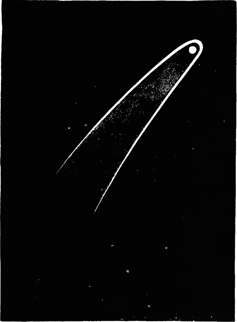 An illustration from Astronomy for students and general readers, 1880, leaf 428