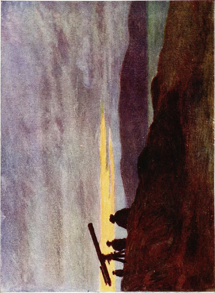 An illustration from The heavens and their story, 1910, leaf 155