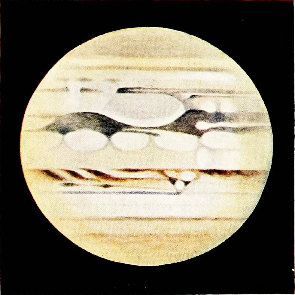 An illustration from The heavens and their story, 1910, leaf 220