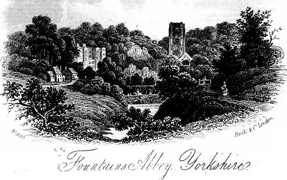 An illustration from Views of Ripon, 1854, leaf 6