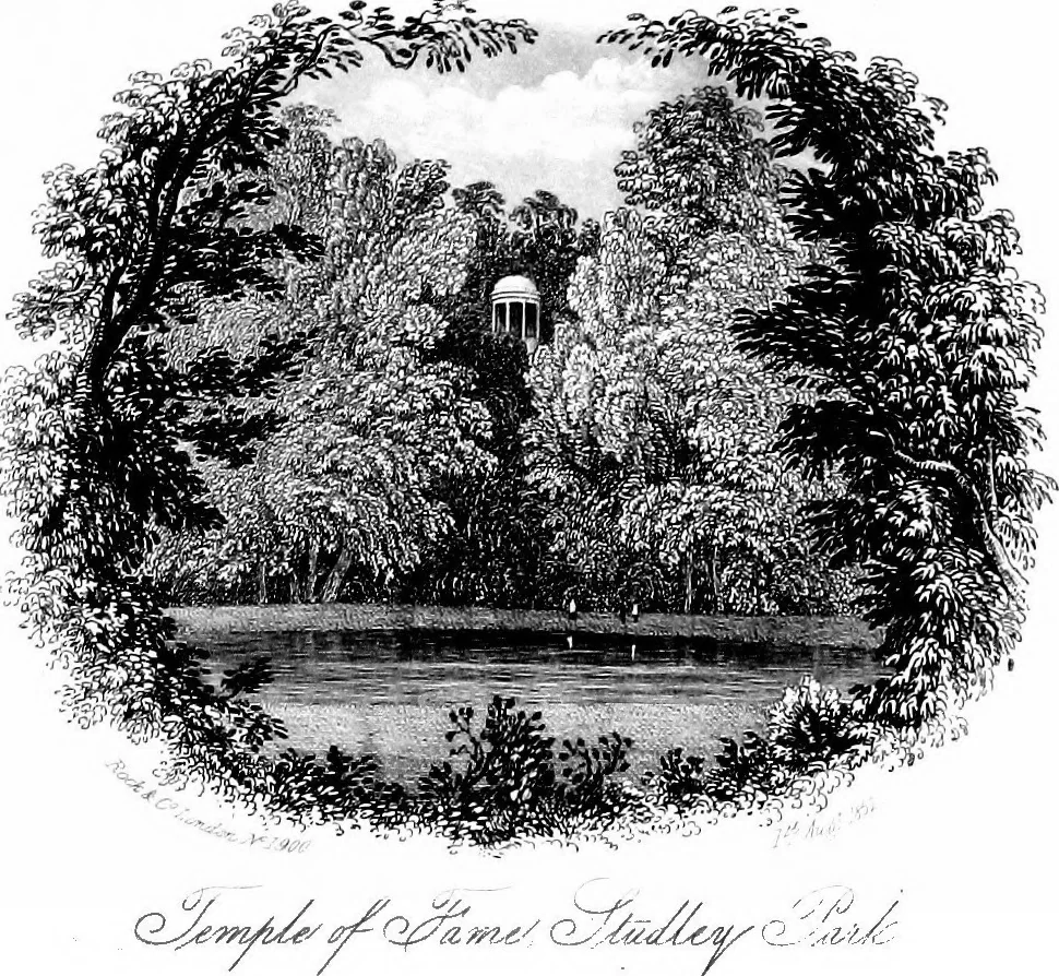 An illustration from Views of Ripon, 1854, leaf 8