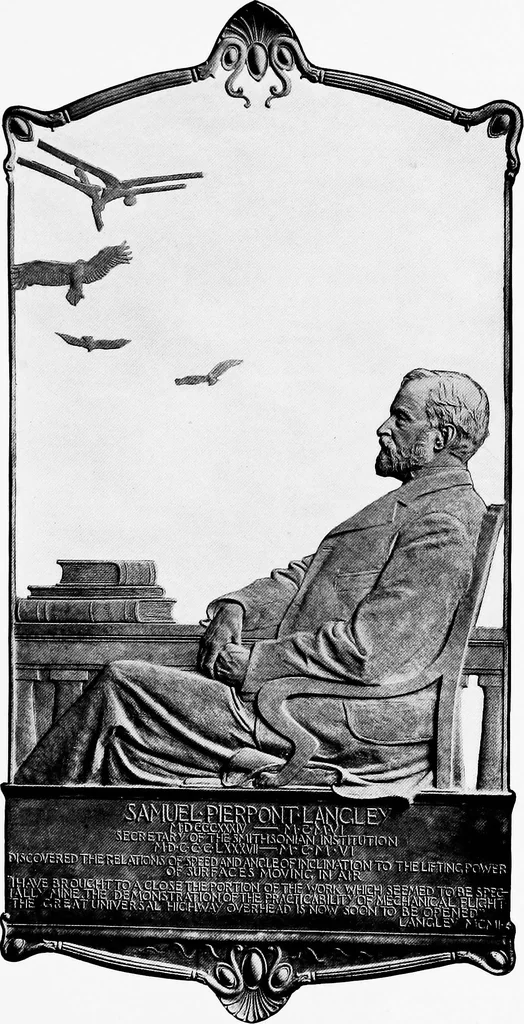 An illustration from An account of the exercises on the occasion of the presentation of the Langley medal and the unveiling of the Langley memorial tablet, May 6, 1913, 1913, leaf 10