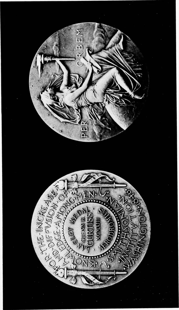 An illustration from An account of the exercises on the occasion of the presentation of the Langley medal and the unveiling of the Langley memorial tablet, May 6, 1913, 1913, leaf 18