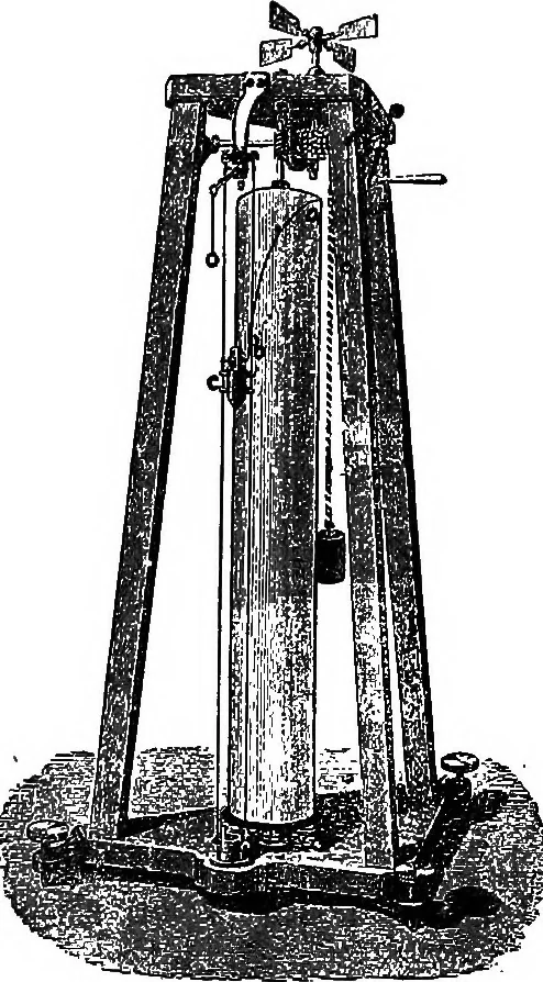 An illustration from A course of experiments in physical measurement, 1897, leaf 340
