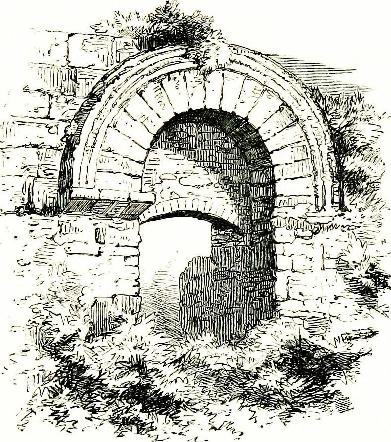An illustration from The art of sketching from nature, 1871, leaf 100