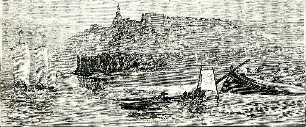 An illustration from The art of sketching from nature, 1871, leaf 106