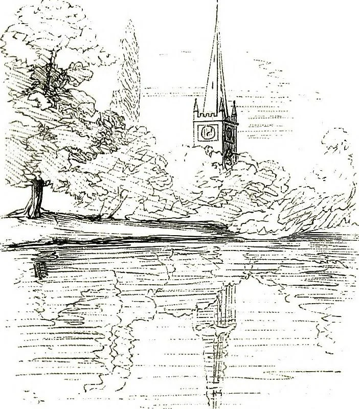 An illustration from The art of sketching from nature, 1871, leaf 113