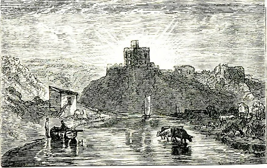 An illustration from The art of sketching from nature, 1871, leaf 114