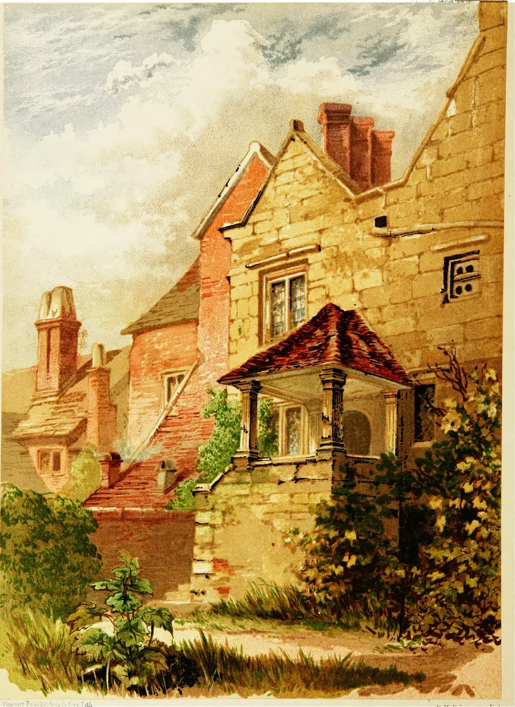 An illustration from The art of sketching from nature, 1871, leaf 135