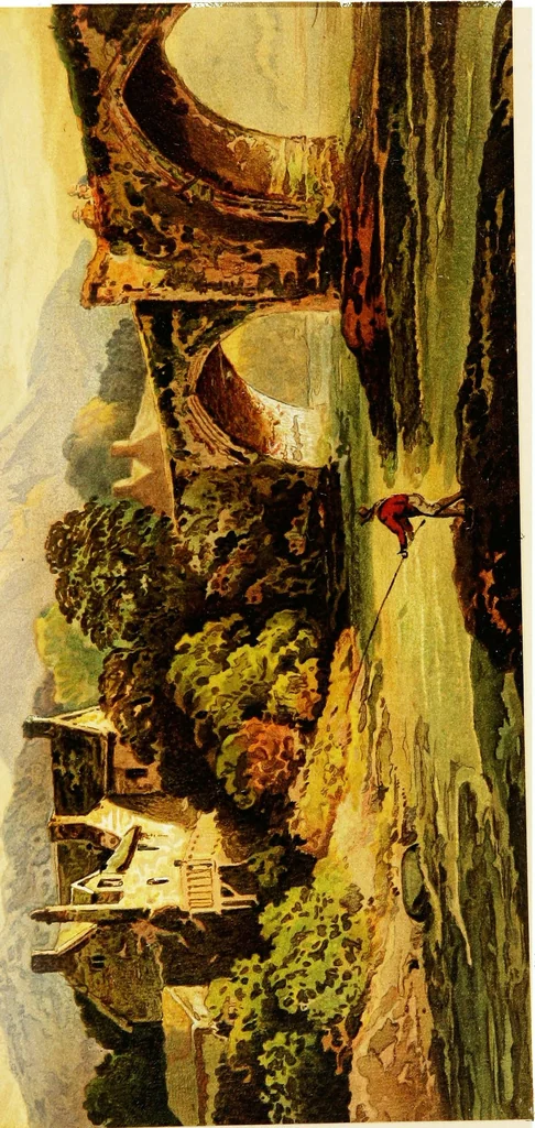 An illustration from The art of sketching from nature, 1871, leaf 160