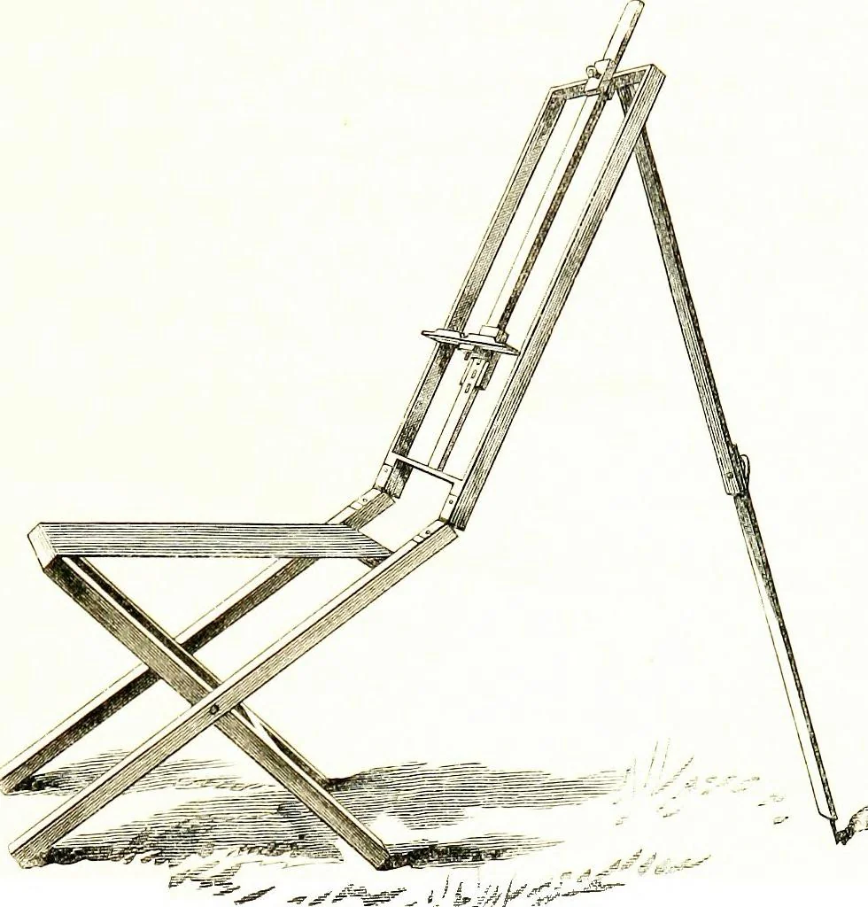 An illustration from The art of sketching from nature, 1871, leaf 26