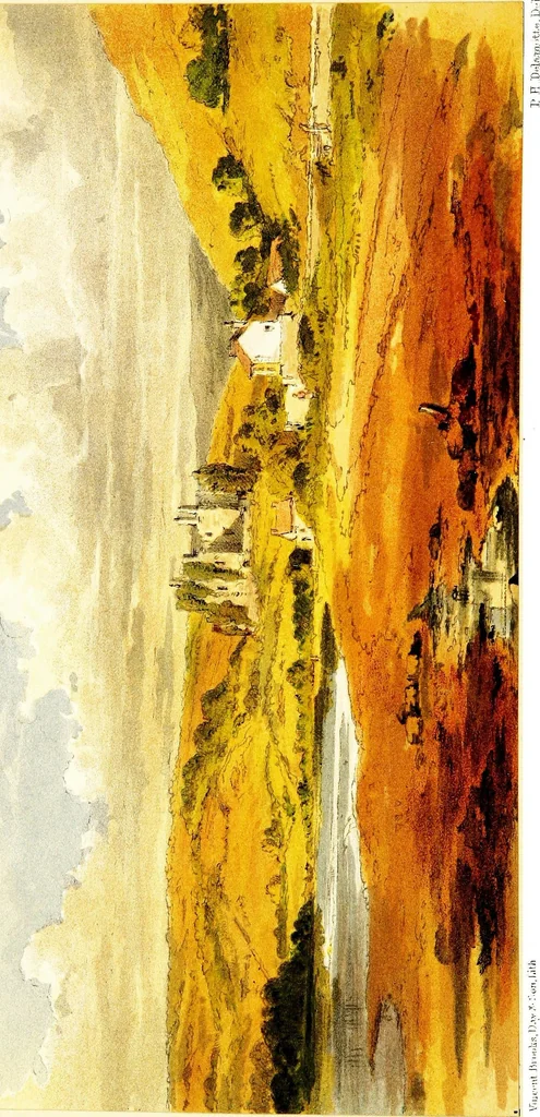 An illustration from The art of sketching from nature, 1871, leaf 47