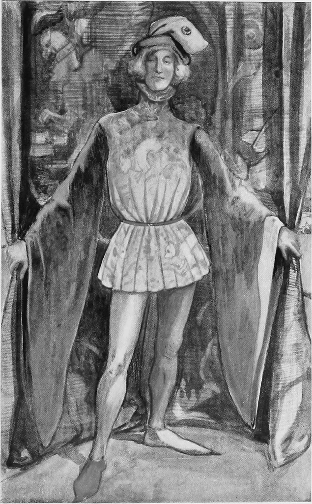 An illustration from English costume, 1906, leaf 134