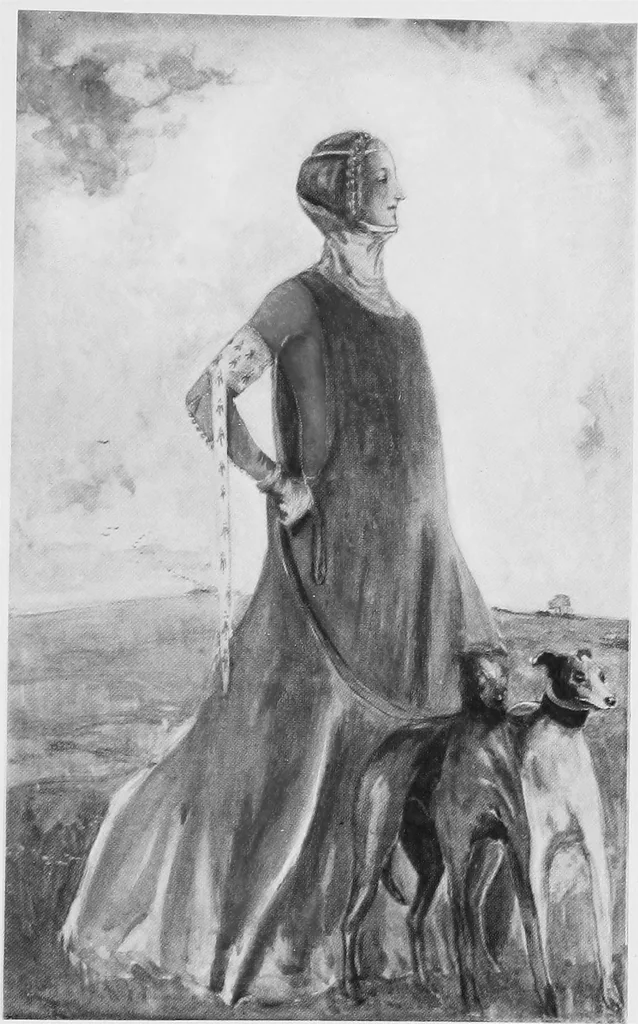 An illustration from English costume, 1906, leaf 138