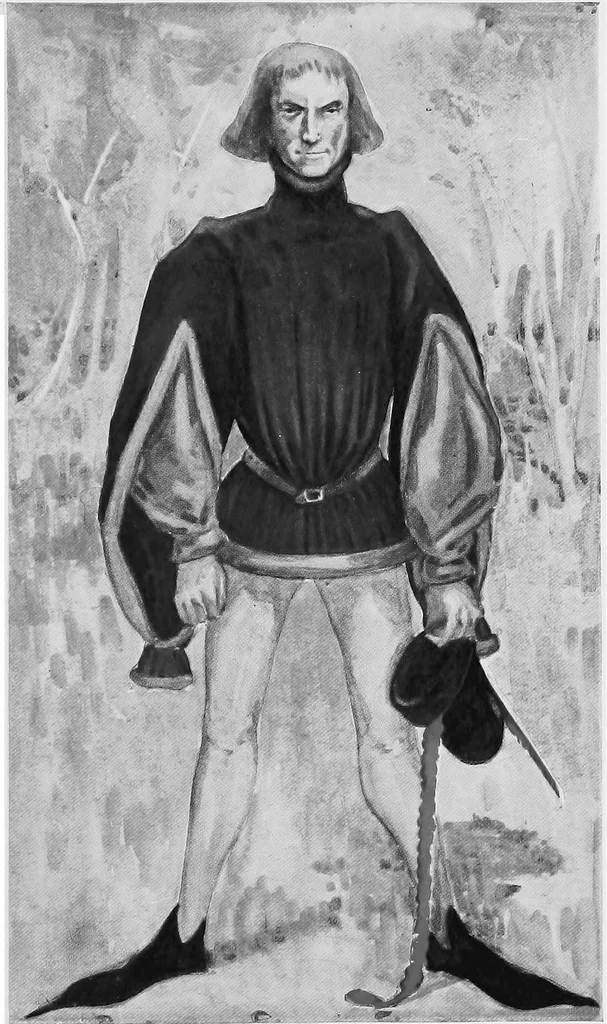 An illustration from English costume, 1906, leaf 186