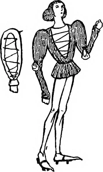 An illustration from English costume, 1906, leaf 189