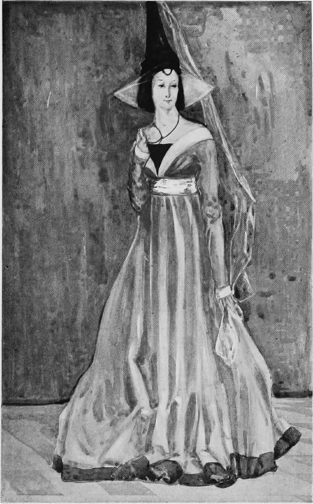 An illustration from English costume, 1906, leaf 198
