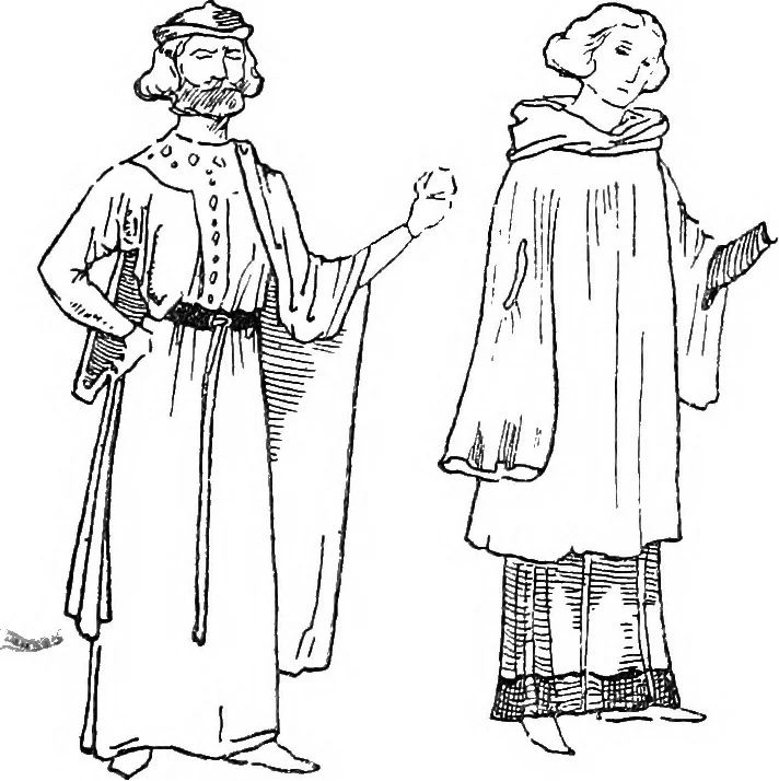 An illustration from English costume, 1906, leaf 32