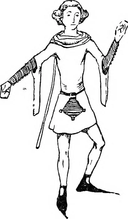 An illustration from English costume, 1906, leaf 40