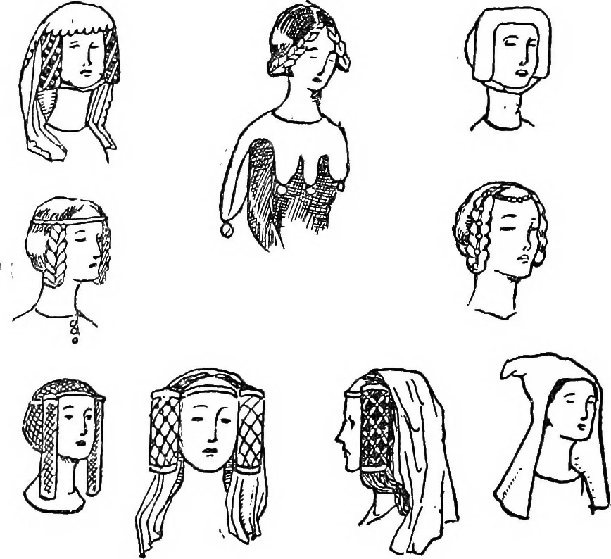 An illustration from English costume, 1906, leaf 75