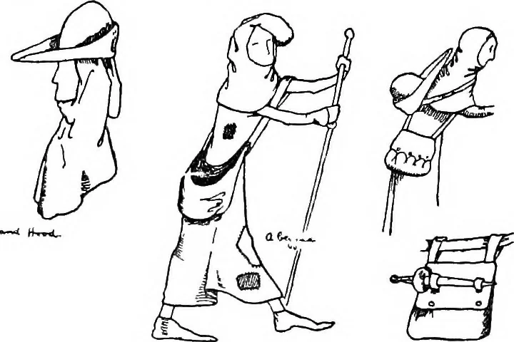 An illustration from English costume, 1906, leaf 91