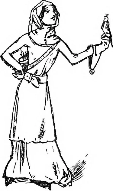 An illustration from English costume, 1906, leaf 93