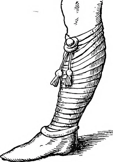 An illustration from The heritage of dress; being notes on the history and evolution of clothes, 1908, leaf 106