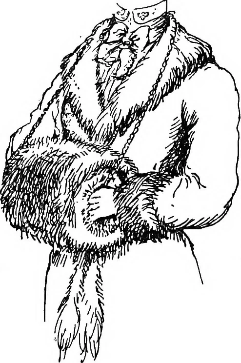 An illustration from The heritage of dress; being notes on the history and evolution of clothes, 1908, leaf 144