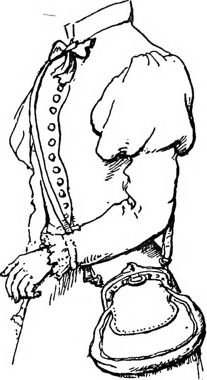An illustration from The heritage of dress; being notes on the history and evolution of clothes, 1908, leaf 146