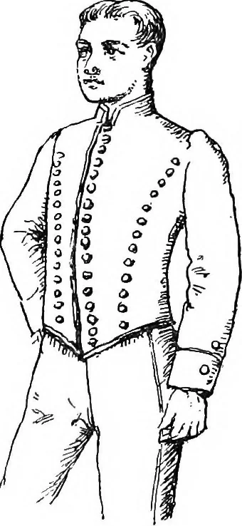 An illustration from The heritage of dress; being notes on the history and evolution of clothes, 1908, leaf 192