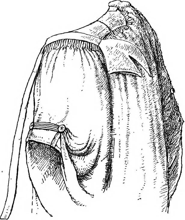 An illustration from The heritage of dress; being notes on the history and evolution of clothes, 1908, leaf 270