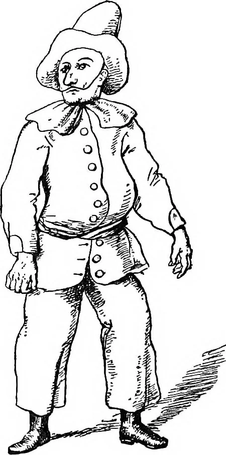 An illustration from The heritage of dress; being notes on the history and evolution of clothes, 1908, leaf 307