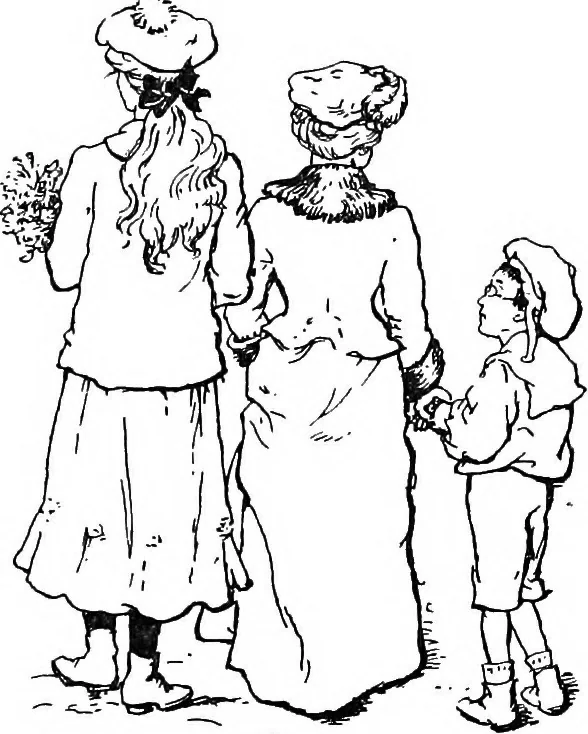 An illustration from The heritage of dress; being notes on the history and evolution of clothes, 1908, leaf 412