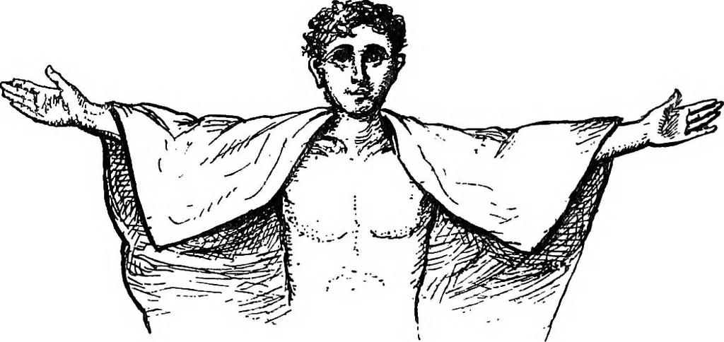 An illustration from The heritage of dress; being notes on the history and evolution of clothes, 1908, leaf 53