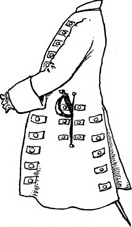 An illustration from The heritage of dress; being notes on the history and evolution of clothes, 1908, leaf 69