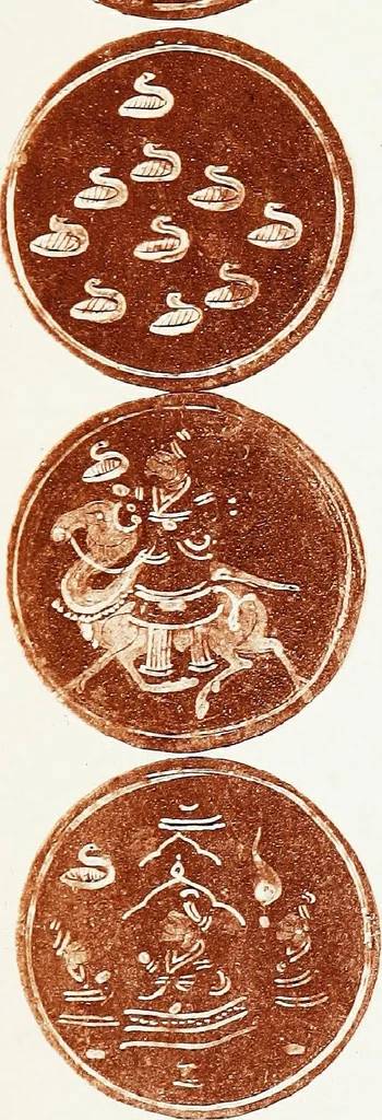 An illustration from A descriptive catalogue of playing and other cards in the British museum, accompanied by a concise general history of the subject and remarks on cards of divination and of a politico-historical character, 1876, leaf 510