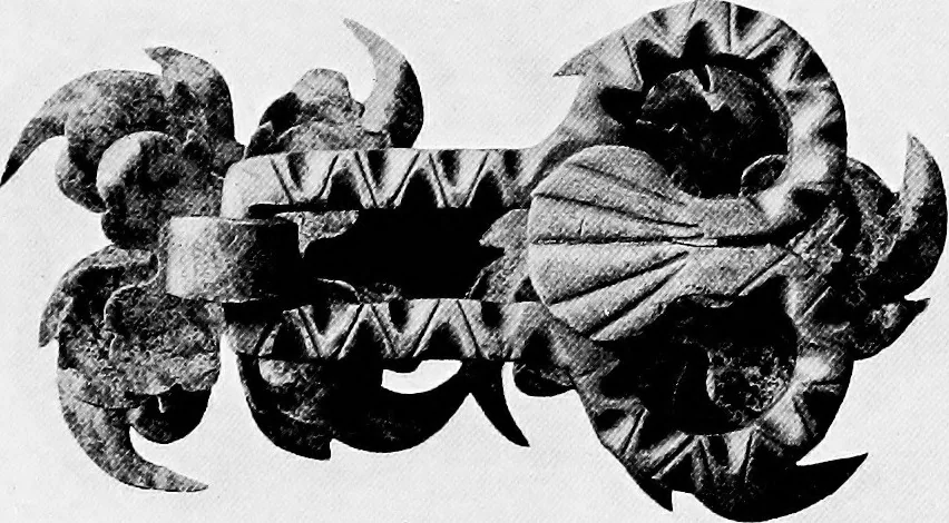 An illustration from Spanish ironwork, 1915, leaf 134
