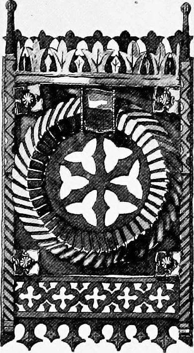 An illustration from Spanish ironwork, 1915, leaf 138