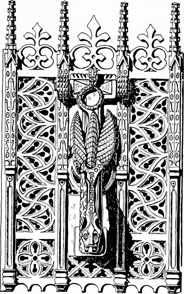 An illustration from Spanish ironwork, 1915, leaf 156