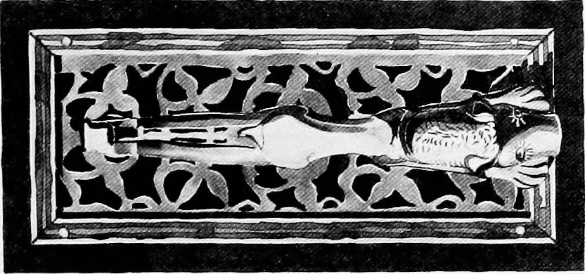An illustration from Spanish ironwork, 1915, leaf 160