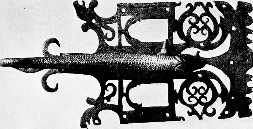 An illustration from Spanish ironwork, 1915, leaf 162
