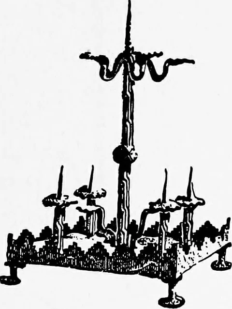 An illustration from Spanish ironwork, 1915, leaf 168