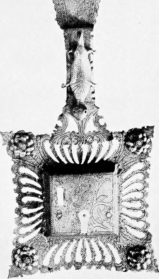 An illustration from Spanish ironwork, 1915, leaf 170