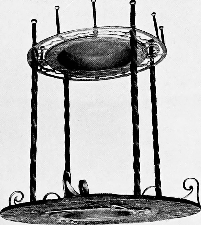 An illustration from Spanish ironwork, 1915, leaf 180
